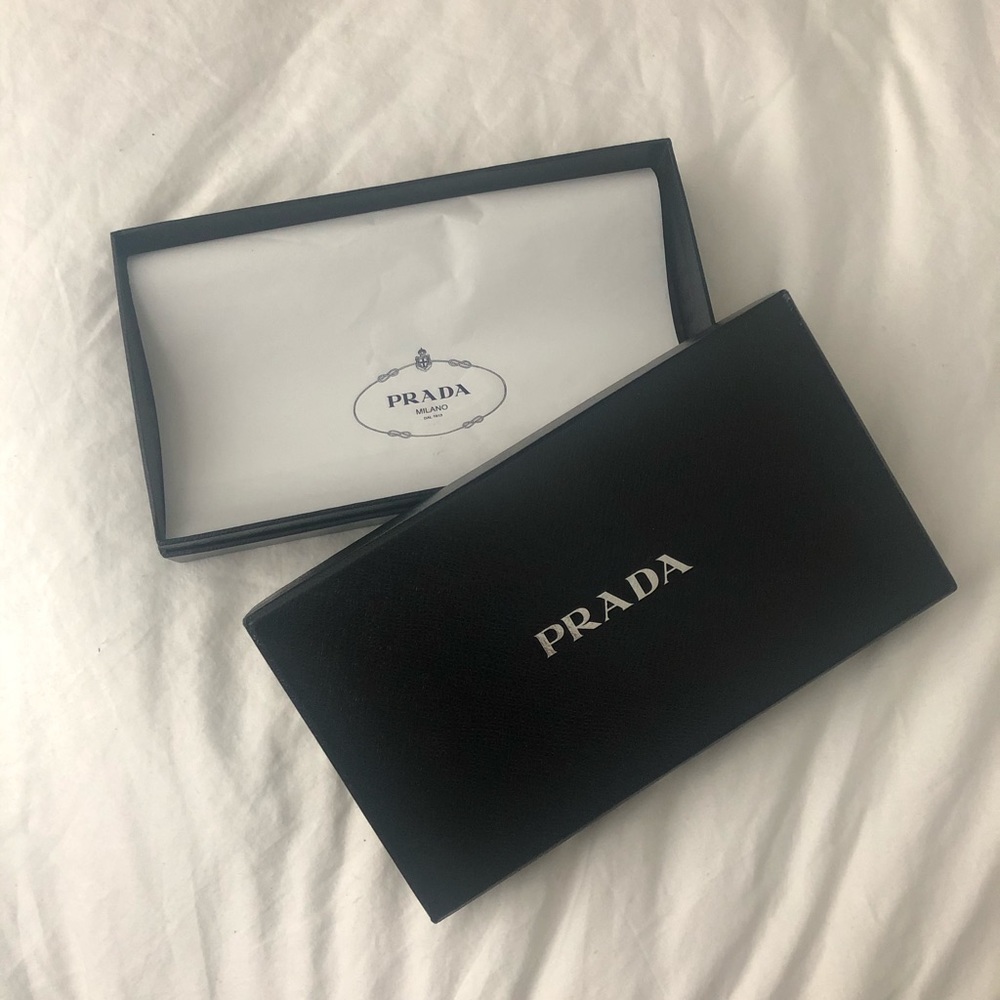 Authentic Prada Gift Box Large Wallet/Accessory